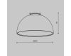 Трековый светильник Maytoni Bowl TR126B-20W3K-B