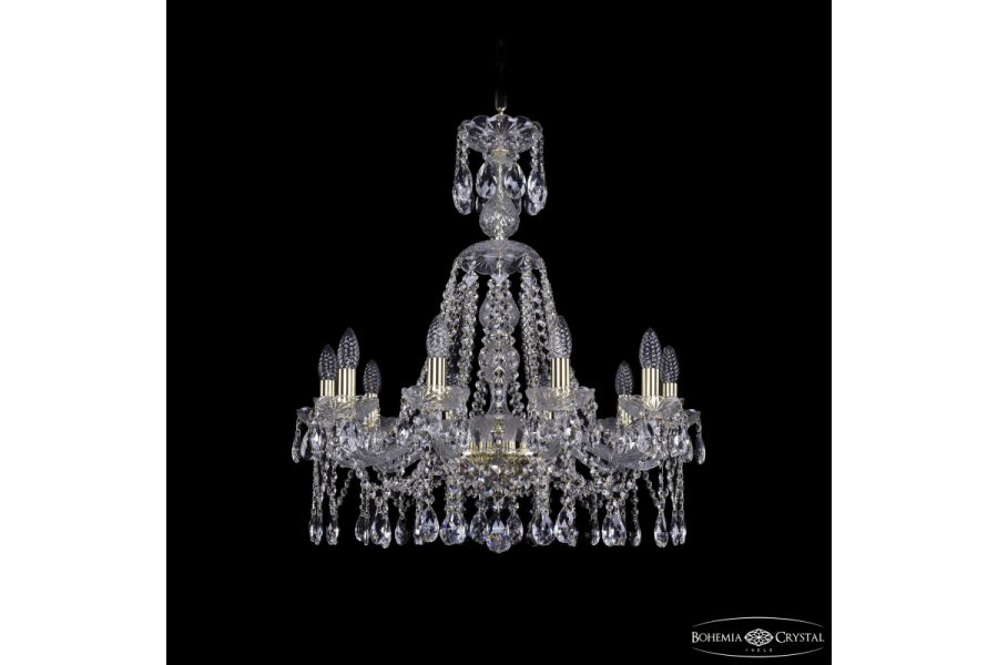 Подвесная люстра Bohemia Ivele Crystal 1413/10/220/XL-72 G