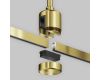 Крепление потолочное с прямым коннектором питания Maytoni Flarity TRA158C-IPC1-BS