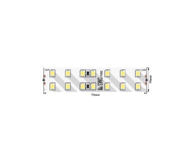 Светодиодная лента SWG PRO 24В 2835 20Вт/м 3000-3500K 5м IP20 SWG2P196-24-20-WW-20 024304