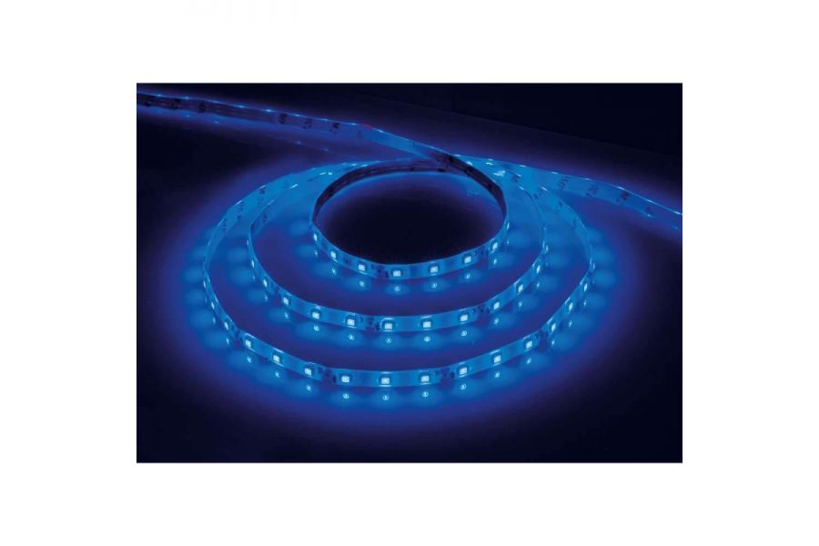 Светодиодная влагозащищенная лента Feron 4,8W/m 60LED/m 2835SMD синий 5M LS604 27677