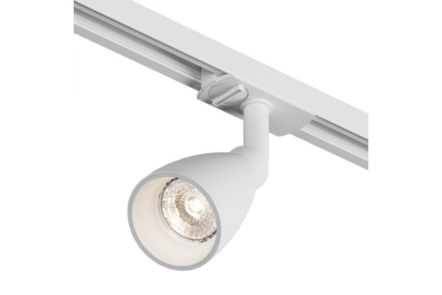 Трековый однофазный светильник Denkirs Bell DK6050-WH