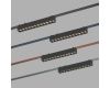Трековый однофазный светильник Denkirs Belty Grill DK5571-BK