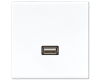 Розетка USB Jung MALS1122WW