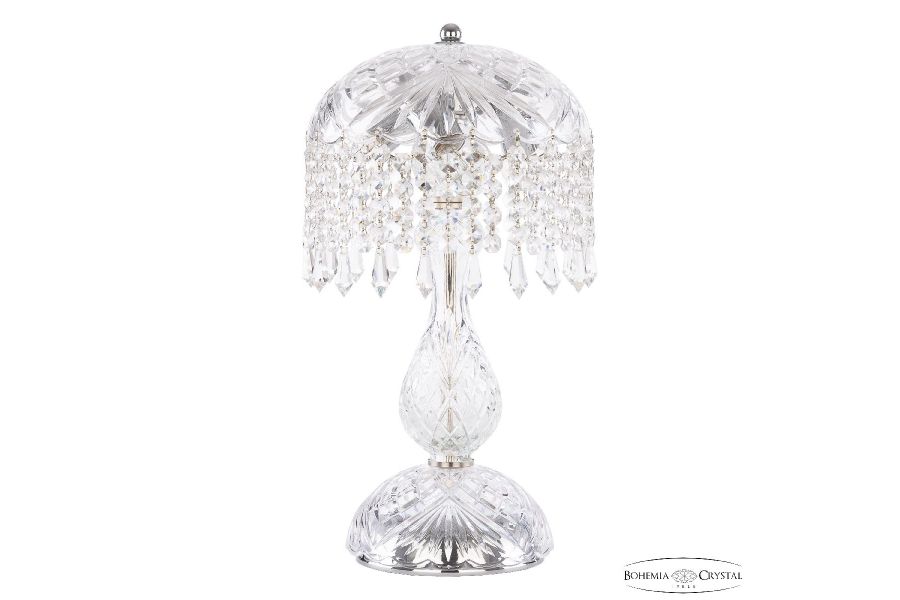 Настольная лампа Bohemia Ivele Crystal 14781L1/22 Ni Drops