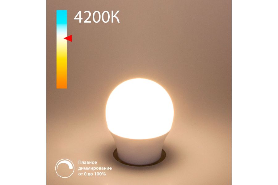 Светодиодная диммируемая лампа Elektrostandard E27 7W 4200K 4690389196591 a063766