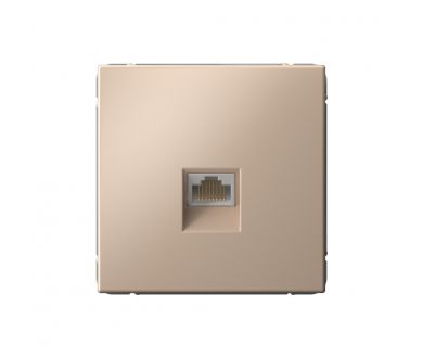 Розетка компьютерная RJ45 Systeme Electric ArtGallery Песочный кат. 5е GAL001283