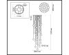 Каскадная люстра Odeon Light Jemstone 5084/120L