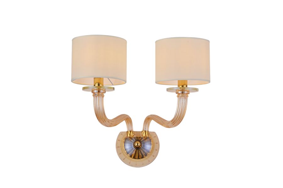 Бра Newport 8682/A gold polished amber М0071809