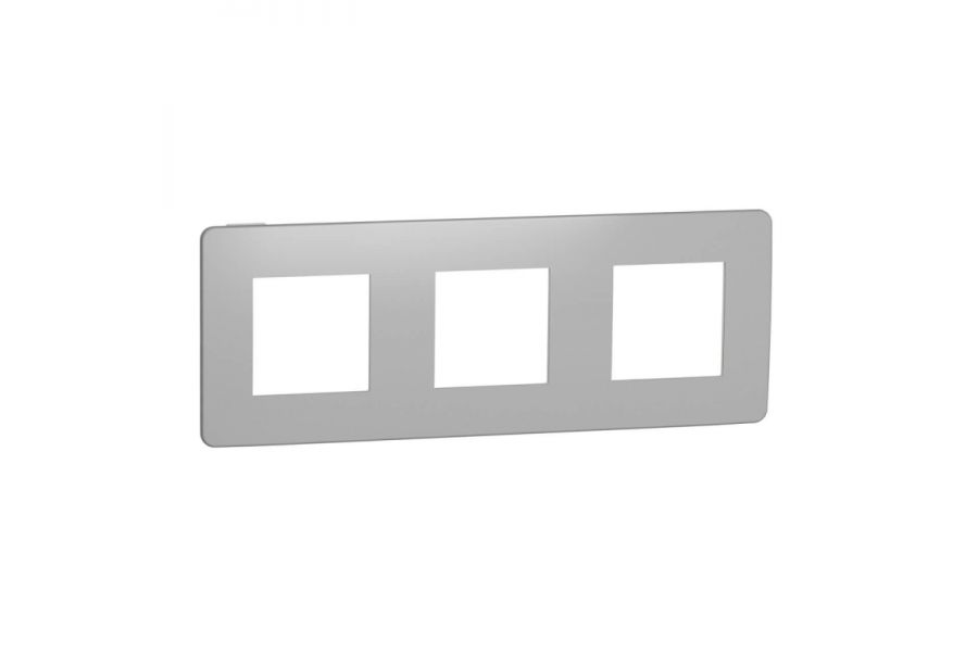 Рамка 3-постовая Schneider Electric Unica New NU280655