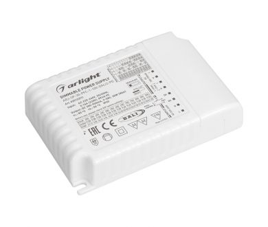 Блок питания Arlight ARJ-SP-30-PFC-1-10V-DALI2-PD (30W, 300-900mA) 025122(1)