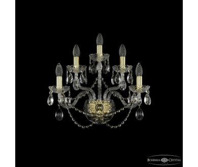 Купить Бра Bohemia Ivele Crystal 1402B/2+2+1/195/XL G Бра Bohemia Ivele Crystal 1402B/2+2+1/195/XL G