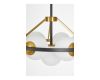 Подвесная люстра Lumina Deco Donzano LDP 8034-7 BK+WT