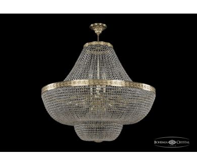 Люстра на штанге Bohemia Ivele Crystal 19091/H1/90IV G