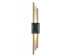 Настенный светильник Crystal Lux CARTA AP6W LED GREEN/BRASS