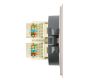 Розетка компьютерная 2-местная RJ-45 (механизм) Stekker Мия RST00-3111-08 50481