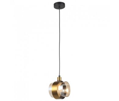 Подвесной светильник IMEX MD.51891-1-P-BK+GBR