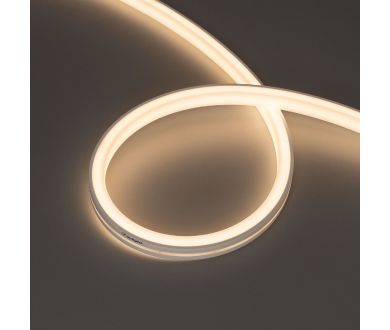 Светодиодная герметичная лента Arlight MOONLIGHT-TOP-U-A156-13x12mm 24V Warm3000 (11 W/m, IP67, 5m, wire x2) 042779