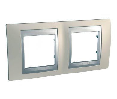 Рамка 2-постовая Schneider Electric Unica Top MGU66.004.095