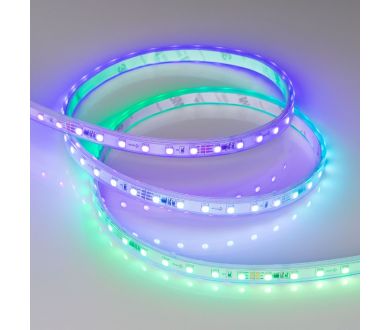Светодиодная герметичная лента Arlight SPI-PS-A120-12mm 24V RGB-PX6-BPT (23 W/m, IP67, 2835, 5m) 049452