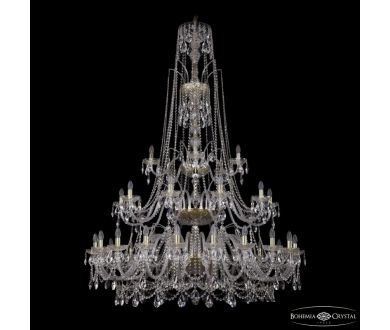 Подвесная люстра Bohemia Ivele Crystal 1411/20+10+5/530/XL-202/3d G