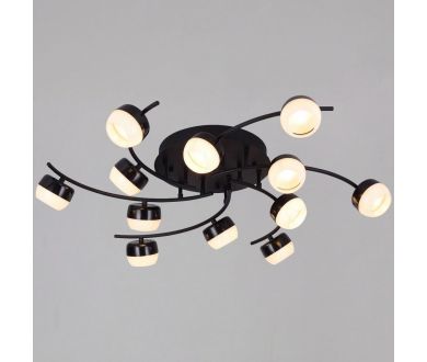 Потолочная люстра Reluce 90590-0.3-12 Black