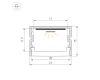 Профиль Arlight FANTOM-BENT-W21-SIDE-2000 ANOD (Алюминий) 064492