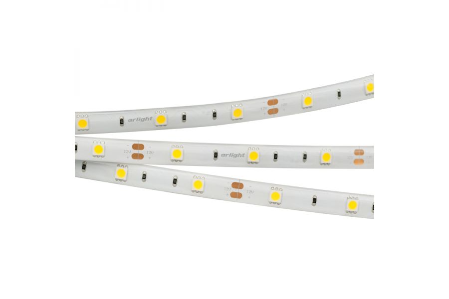 Светодиодная лента герметичная Arlight RTW-SE-B30-10mm 12V White6000 (7.2 W/m, IP65, 5060, 5m) 014693(2)