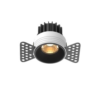 Встраиваемый светильник Maytoni Round DL058-7W2.7K-TRS-B