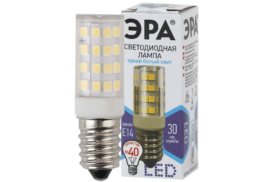 Лампа светодиодная Эра E14 5W 4000K LED T25-5W-CORN-840-E14 Б0033031