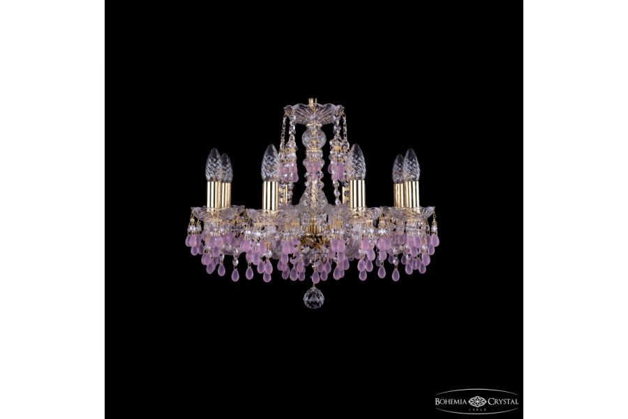 Подвесная люстра Bohemia Ivele Crystal 1410/8/160 G V7010