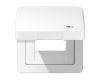 Рамка с подпружиненной крышкой для USB-механизмов Jung CD590KLUSBWW
