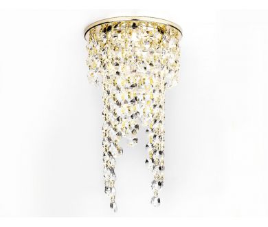 Встраиваемый светильник Ambrella Light K2071 G/CL