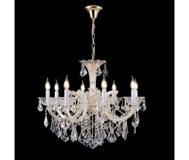 Подвесная люстра Crystal Lux CRISTELLE SP8 GOLD