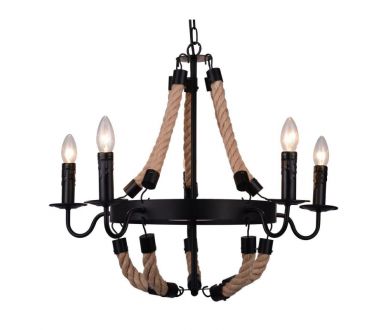 Подвесная люстра Arte Lamp Marsiglia A8956LM-5BK