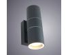 Уличный настенный светильник Arte Lamp Sonaglio A3302AL-2GY