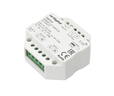 Контроллер-выключатель Arlight Smart-S1-Switch (230V, 3A, 2.4G) 028299