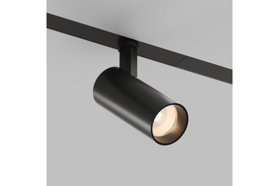 Трековый однофазный светильник Denkirs Simple Spot DK8110-BK