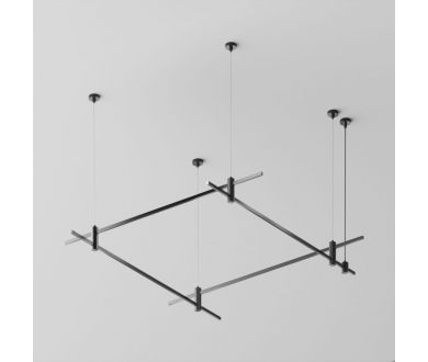 Основание на тросовых подвесах Hang для трековых светильников Maytoni Technical Flarity TFC-Flar-H04-B