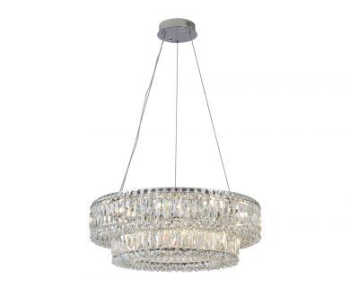 Подвесная люстра Newport 8450+18/S chrome М0070078