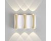 Уличный настенный светильник Crystal Lux CLT 022W3 WH-GO 4000K