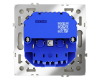 Розетка с USB, А+А Voltum S70 VLS040405 (сталь)