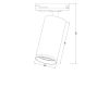 Трековый светильник Maytoni Focus S TR020-1-GU10-W