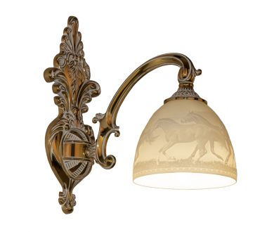 Бра Bohemia Ivele Crystal Verona 7209B14/1/175 GW P1 D Horse