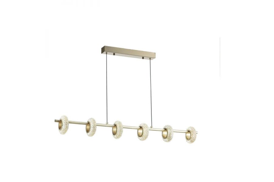 Подвесная светодиодная люстра Escada 10252/6LED Gold
