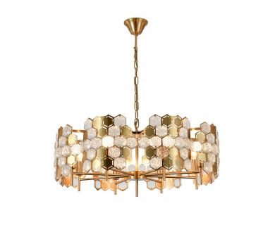 Купить Подвесная люстра Indigo Delizia 12047/8P Brass V000572 Подвесная люстра Indigo Delizia 12047/8P Brass V000572