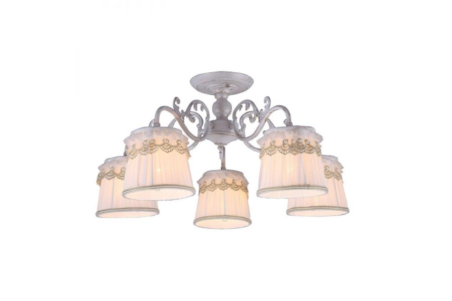 Потолочная люстра Arte Lamp Merletto A5709PL-5WG
