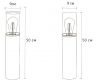 Ландшафтный светильник Arte Lamp Wazn A6215PA-1BK