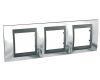 Рамка 3-постовая Schneider Electric Unica Top MGU66.006.210
