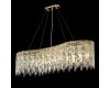 Подвесная люстра Crystal Lux ABRIL SP12 L1200 GOLD